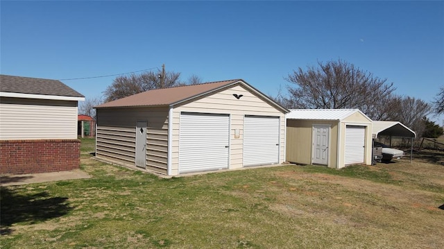 view of outdoor structure featuring an outdoor structure