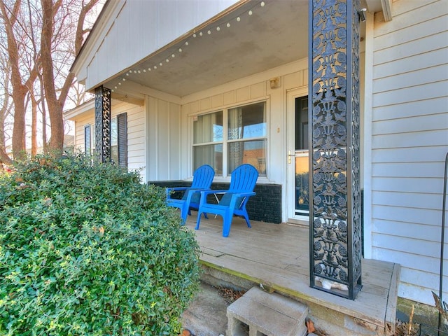 420 W Lincoln St, Purcell, OK 73080 - exterior space with covered porch