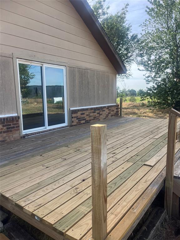29094 County St Unit 2530, Fort Cobb, OK 73038 - view of wooden deck