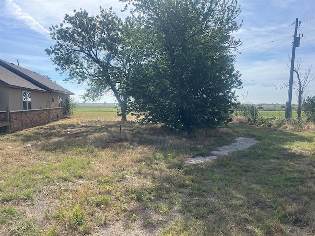 29094 County St Unit 2530, Fort Cobb, OK 73038 - view of yard featuring fence and a rural view