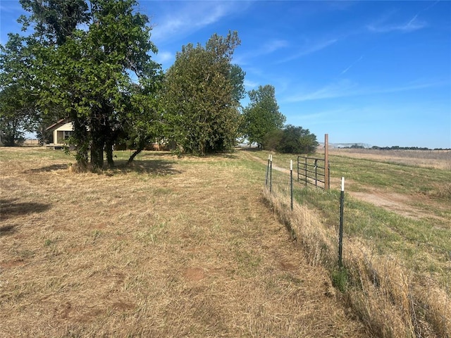 29094 County St Unit 2530, Fort Cobb, OK 73038 - view of yard with a rural view and fence