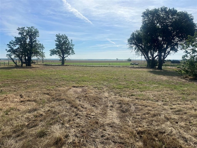 29094 County St Unit 2530, Fort Cobb, OK 73038 - view of yard with a rural view and fence