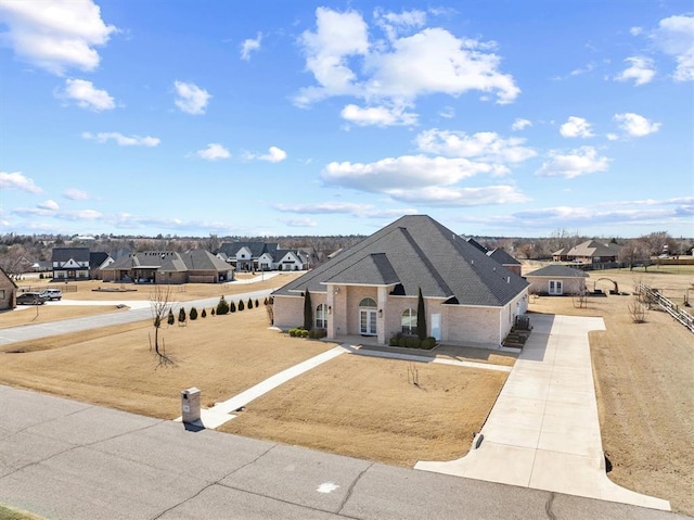 view of front of home featuring a residential view