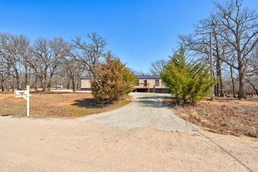 view of street with driveway