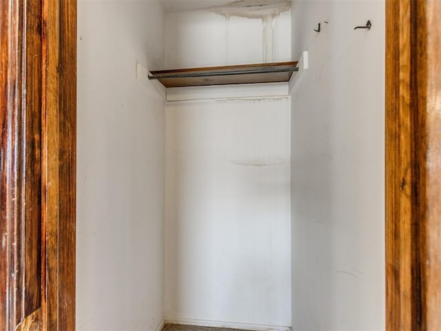 view of closet