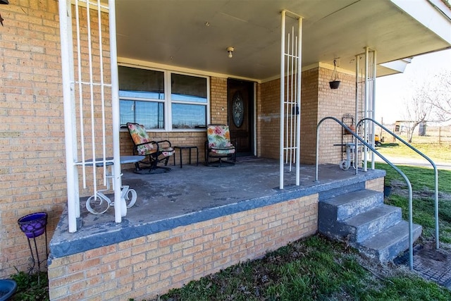 view of patio / terrace featuring a porch