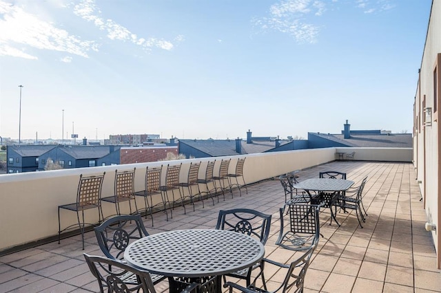 view of patio / terrace with outdoor dining space