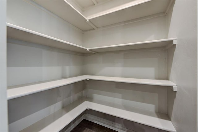 view of pantry