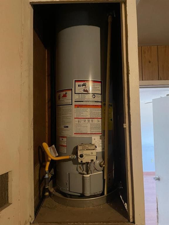 utilities featuring water heater