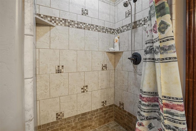 12611 N County Road 3232nd Rd, Paoli, OK 73074 - full bathroom with tiled shower