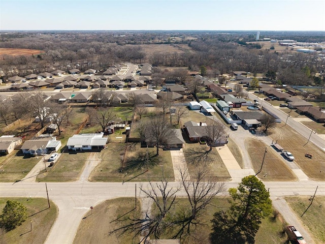 birds eye view of property featuring a residential view