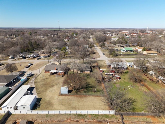 drone / aerial view