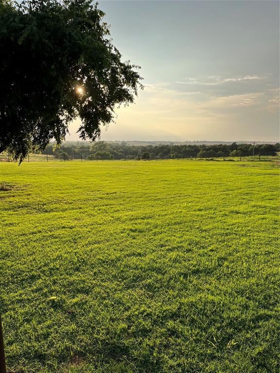 view of nature with a rural view