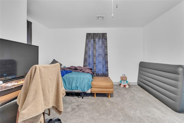 1612 N Klein Ave, Oklahoma City, OK 73106 - carpeted bedroom with baseboards and visible vents