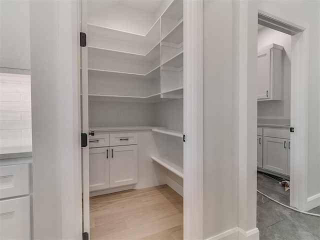 view of pantry