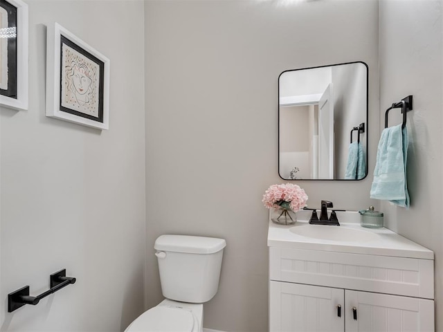 12 S Howard St, Edmond, OK 73003 - half bath with toilet and vanity