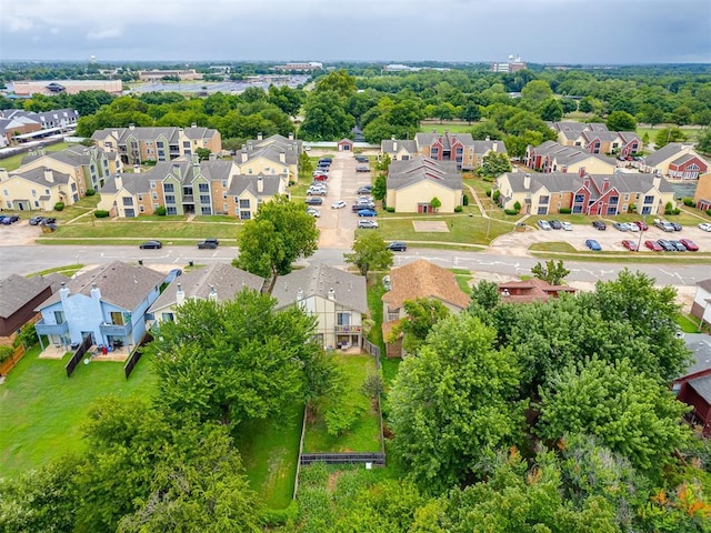 bird's eye view featuring a residential view