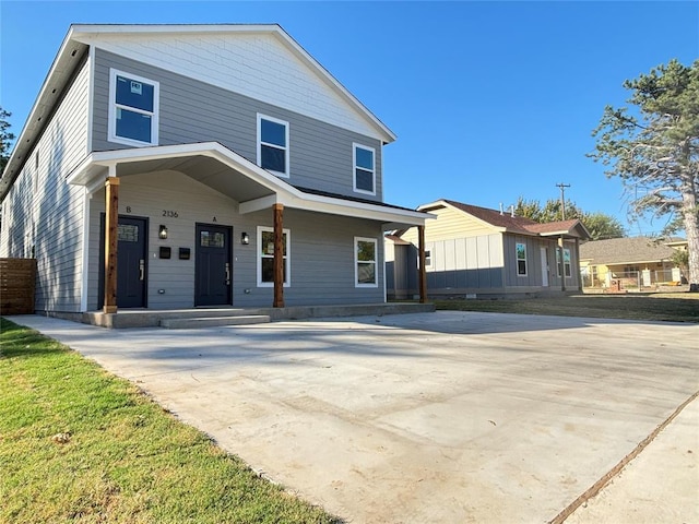 view of front of house