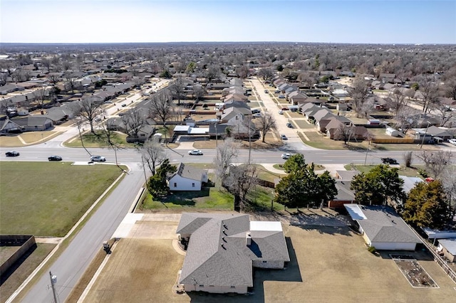 birds eye view of property featuring a residential view