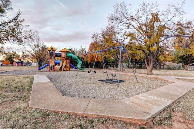 view of community playground