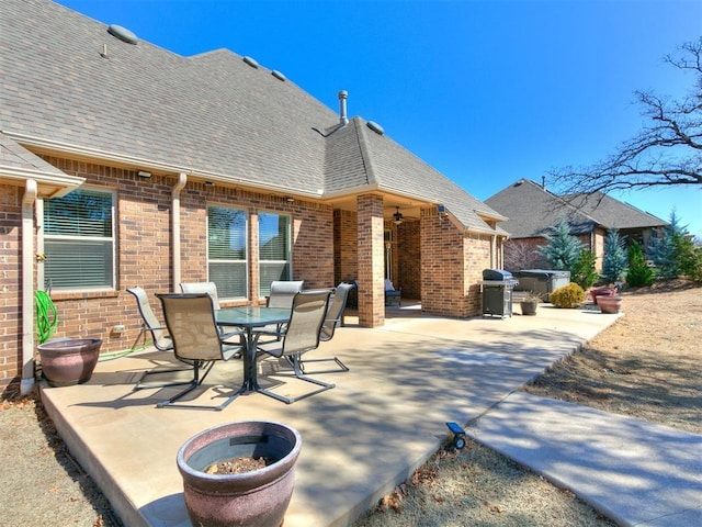 view of patio / terrace with outdoor dining area