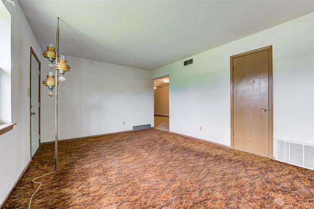 4801 Del Crest Dr, Del City, OK 73115 - spare room featuring carpet flooring