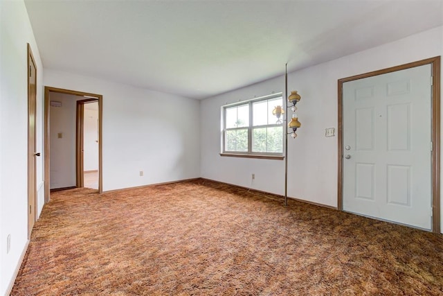 4801 Del Crest Dr, Del City, OK 73115 - unfurnished room featuring carpet flooring and baseboards
