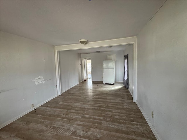 interior space featuring wood finished floors