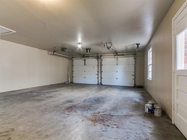 5700 N Billen Ave, Oklahoma City, OK 73112 - garage featuring a garage door opener