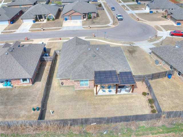 birds eye view of property featuring a residential view