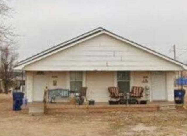 view of rear view of property
