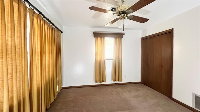 3731 Newport St, Oklahoma City, OK 73112 - unfurnished bedroom with carpet, baseboards, and visible vents