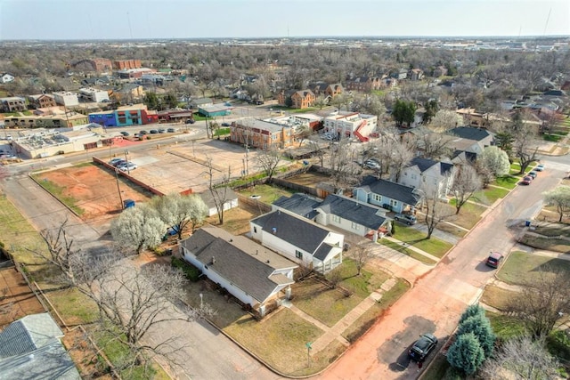 bird's eye view featuring a residential view