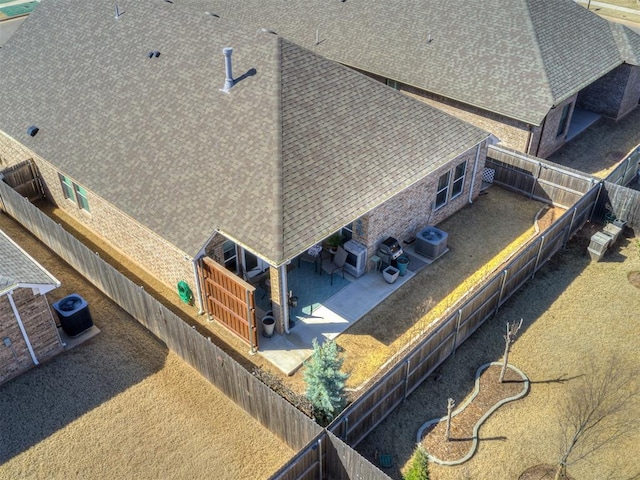 16304 Steppe Dr, Oklahoma City, OK 73170 - view from above of property
