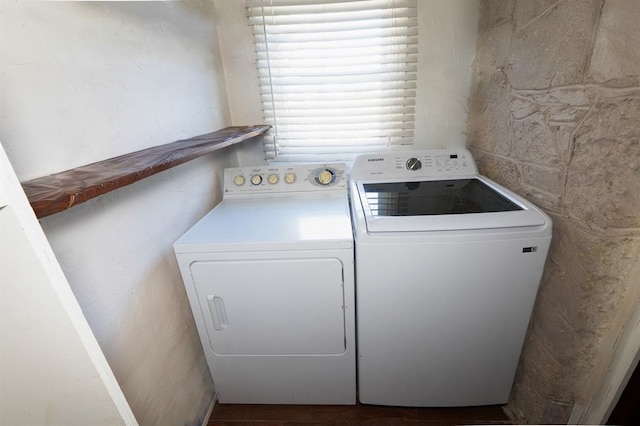 2935 NW Grand Blvd, Oklahoma City, OK 73116 - laundry area with laundry area and separate washer and dryer