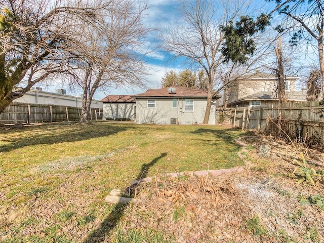 2832 Warwick Dr, Oklahoma City, OK 73116 - view of yard featuring a fenced backyard