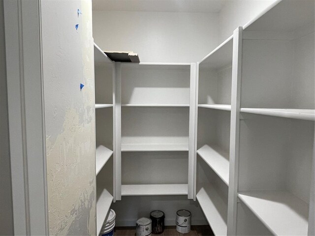 view of pantry