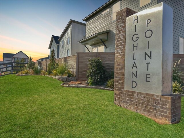 13112 Maplewood Ave, Oklahoma City, OK 73120 - view of community sign