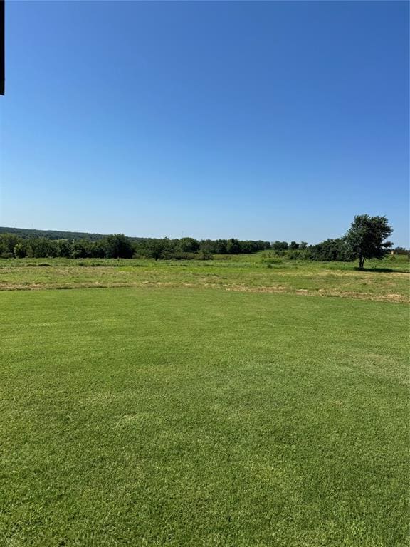 23393 Western Ave, Washington, OK 73093 - view of green lawn featuring a view of rural / pastoral area