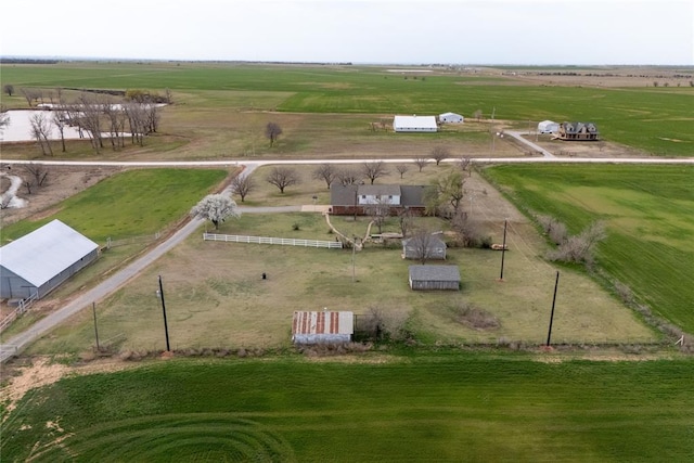 13225 E 740th Rd, Kingfisher, OK 73750 - aerial view featuring a rural view