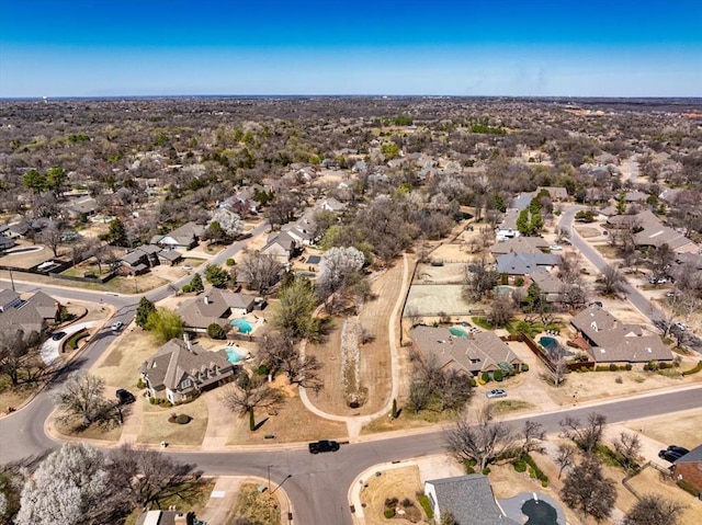 2008 Powderhorn, Edmond, OK 73034 - aerial view featuring a residential view