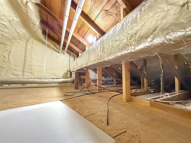 311 N 7th St, Sayre, OK 73662 - view of attic