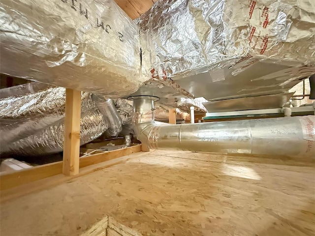311 N 7th St, Sayre, OK 73662 - view of attic