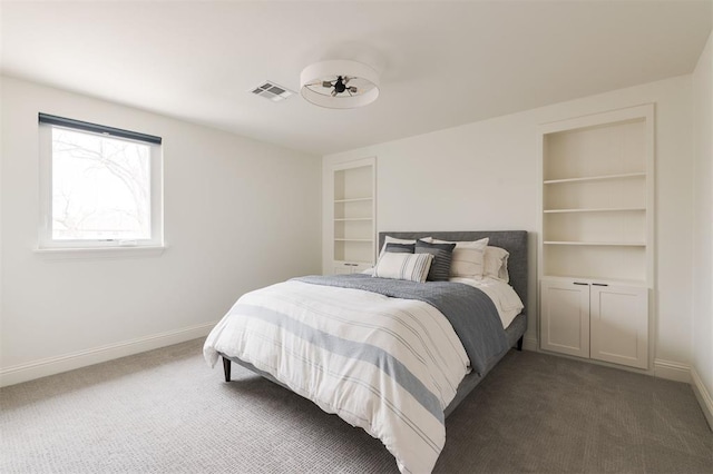 10912 Willow Grove Rd, Oklahoma City, OK 73120 - bedroom featuring visible vents, baseboards, and carpet floors