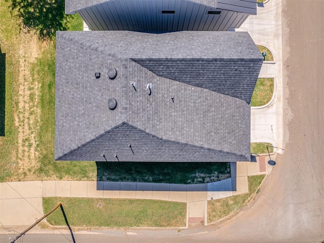 8 S Howard St, Edmond, OK 73003 - bird's eye view