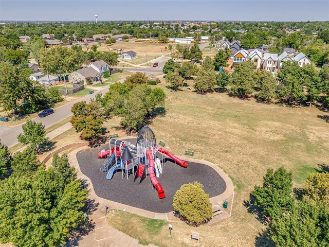 8 S Howard St, Edmond, OK 73003 - birds eye view of property