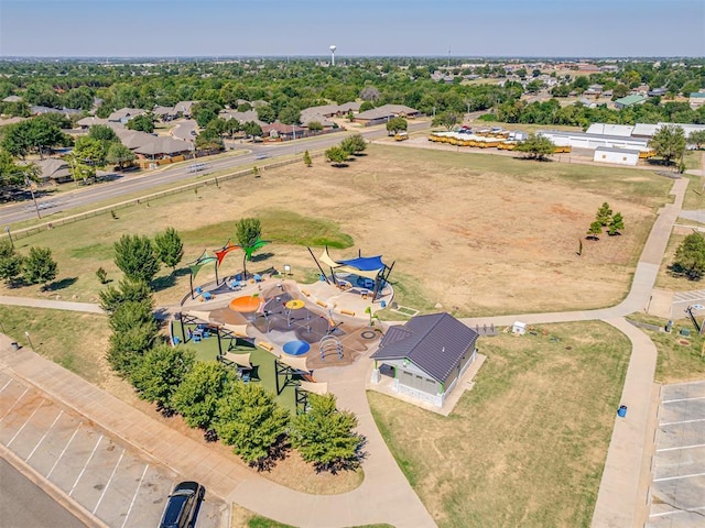 8 S Howard St, Edmond, OK 73003 - drone / aerial view