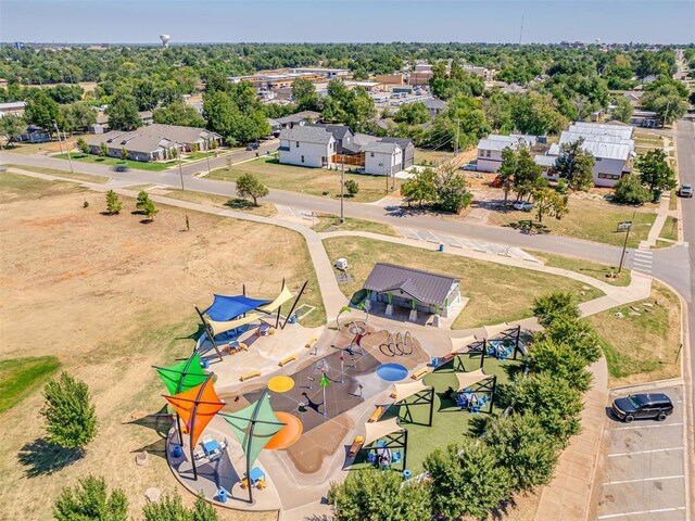8 S Howard St, Edmond, OK 73003 - bird's eye view