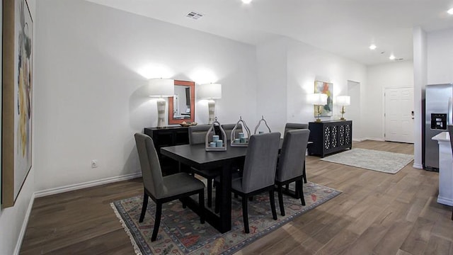 5412 Windstone Ln, Norman, OK 73072 - dining room featuring wood finished floors and recessed lighting