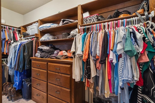 1216 Camelot Dr, Yukon, OK 73099 - spacious closet featuring light colored carpet